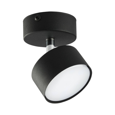 Foco de techo Clark, 1 luz, negro