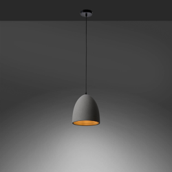 Paul Neuhaus Eton colgante hormigón redonda 1 luz en oferta