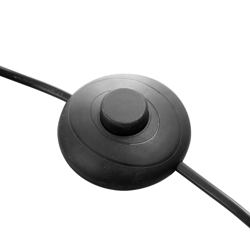 Lámpara de pie Java, alambre, trenza de hierba características