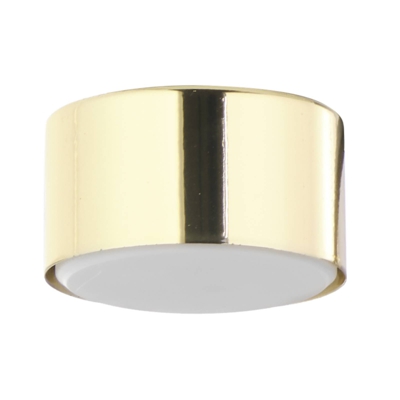 Plafón Dallas, 1 luz, oro