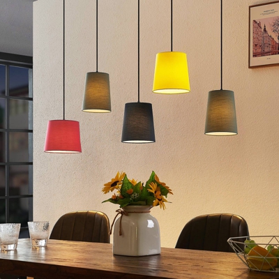 Lindby Amilia lámpara colgante, colorida, 5 luces