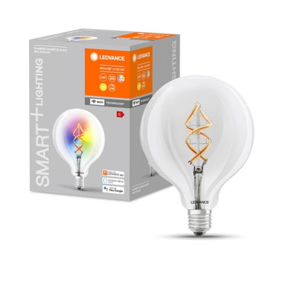 LEDVANCE SMART+ WiFi filamento globo RGBW E27 4,5W