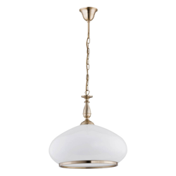 Lámpara colgante Parsau en oro características