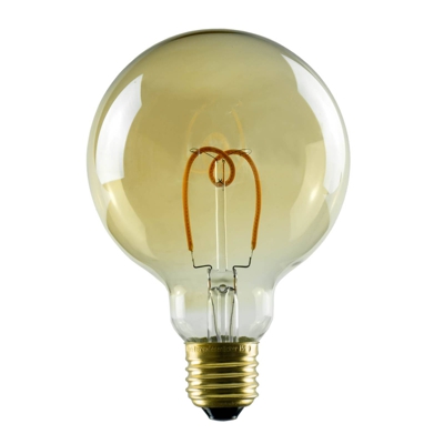 SEGULA LED globo E27 3,2W G95 1.900K oro dim