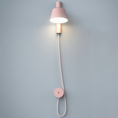 Prandina Bima W1 USB aplique LED, rosa