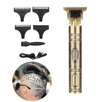 Maquina cortar pelo buda - Cortadora de pelo - Carga con cable USB - maquina cortar pelo profesional - Maquinilla de Afeitar Buda Gold. (1)