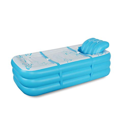 Yxx max Bañera grande hinchable, plegable, de plástico, de PVC, para adultos, de plástico, grueso, grande, para spa, piscina infantil, cojín desmontab características