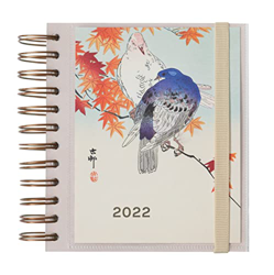Agenda anual 2022 Día Página Japanese art - Agenda 2022 día por página │ Agenda 2022 - Planner 2022 - Agenda escolar 2022 - Producto con licencia ofic en oferta