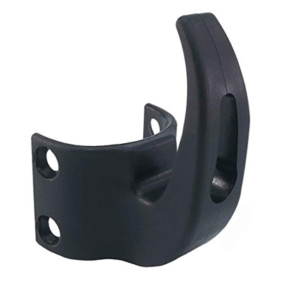 aibiku Gancho de transporte de plástico para scooter eléctrico, compatible con Segway Ninebot Max G30, color negro