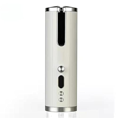 YJYJ Rizador Inalámbrico Auto Curling Iron Cordless Automatic Hair Wand Portable USB Rechargeable Spin Curler Ceramic Barrel Rotating Fast Heating for