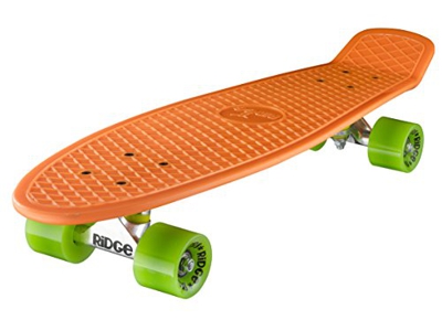 Ridge Origina 27" Nickel Cruiser Skateboard, Unisex-Youth, Naranja, 69 cm