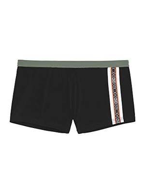 HOM Heren Swim Shorts Bañador 'Alize' - Black - M