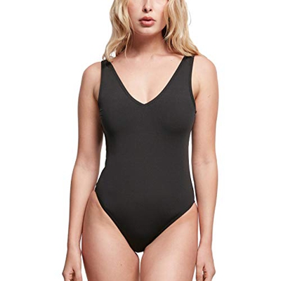 Urban Classics Ladies Recycled Triangle Bikini Juego, Negro, M para Mujer