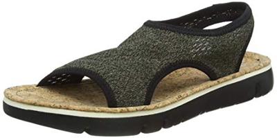 Camper Oruga Sandal, Sandalias de Talón Abierto Mujer, Rosa (Multi/Assorted 999), 38 EU