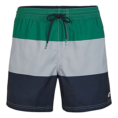 O'Neill Pm Horizon Shorts, Bañador para Hombre, Verde (6900 Green AOP), XS