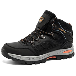 Zapatillas Trekking Hombre Antideslizantes Zapatos de Senderismo Transpirable Botas Montaña Bajas al Aire Libre 7 Negro 38 características