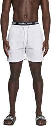 Urban Classics Two In One Swim Shorts Pantalones Cortos, Blanco (Wht/Blk/Wht 00863), Medium para Hombre características