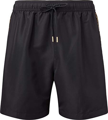 Tommy Hilfiger Medium Drawstring Bañador, Pvh Black, S Unisex Adulto