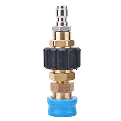 OTNE Adaptador de arandela a presión de 11,6 mm, conector compacto de liberación rápida a adaptadores M22 Karcher HD compatibles características