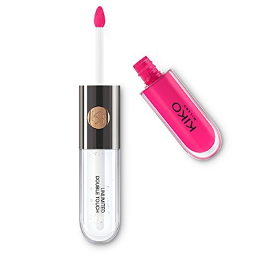 KIKO Milano Unlimited Double Touch 116 | Barra de labios líquida en 2 pasos, acabado luminoso. Hasta 12 horas de duración. Base de color no-transfer