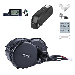 Bafang Bicicletas eléctricas BBS01B 350W 48V Mediados de Motor de Bicicleta de Montaña Kit de Conversión Ebike Kit, Opcional 10Ah/11,6Ah/13Ah/17,5Ah,  características