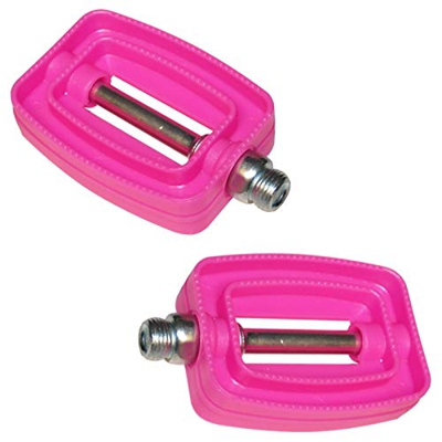 Par de Pedales de Bicicleta para Niños, 9/16", Rosa