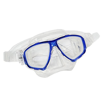 Scuba Choice - Máscara de Buceo Azul para Buceo y Buceo, diseño de Lentes correctoras