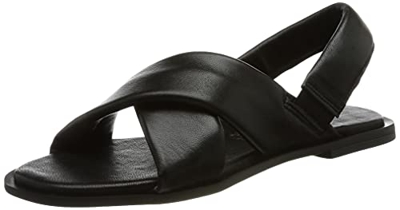 Tamaris 1-1-28178-36, Sandalia Mujer, Piel Negra, 37 EU