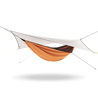 SHFAMHS Hamaca al Aire Libre, Camping para una Sola Persona, Hamaca para Evitar Mosquitos, Hamaca portátil, Accesorios para Acampar para mochileros, V