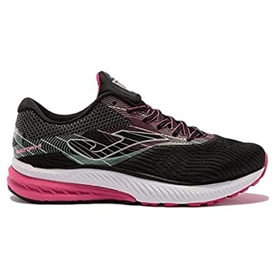 Joma Serie Victory Lady, Zapatillas de Atletismo Mujer, Negro-Fucsia, 40 EU