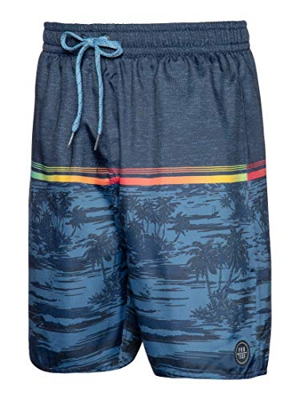 Protest Athletic Bañador para Hombre, Empire Blue, M