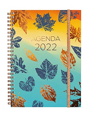 Finocam - Agenda 2022 Semana Vista Apaisada, de Enero 2022 a Diciembre 2022 (12 meses) E10 - 155x212 mm Espiral You Hojas Español