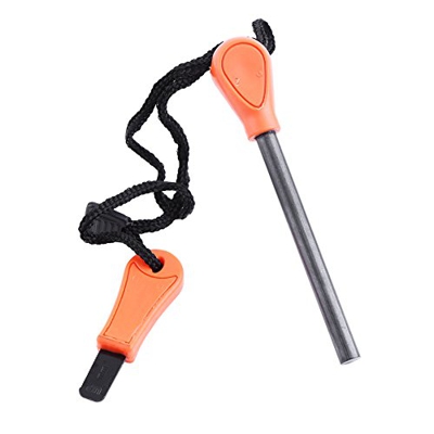 Weikeya magnesio pedernal, Metal El plastico Fácil para Ahorrar Ligero para Llevar Ferrocerio Ferro Varilla por Cámping y Exterior Exploración