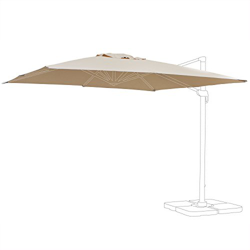 Alice's Garden - Lona Beige de Recambio para Sombrilla de jardín 3x3 m precio