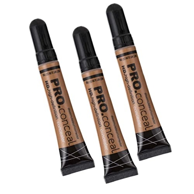 Juego de correctores de alta definición, 6 tonos, aceite corrector que combina con el tono de la piel | Aceites de cobertura impermeable de larga dura