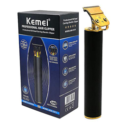 KEMEI Cortapelos para Hombres Cortapelos Profesional para tallar la Cabeza de Aceite Recortadora de Cabello USB Recargable Detalle de 0 mm Cortapelos  características