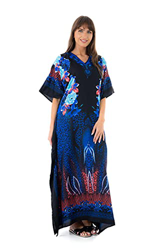 Looking Glam Nuevo de Mujer Grande Maxi Kimono Túnica Kaftán Vestido Kaftán tamaño Libre Viola 30001-52-54 características