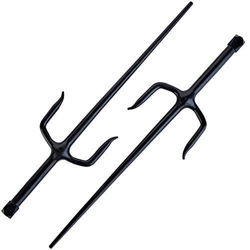 Playwell Martial Arts Goma Adulto Entrenamiento SAIS (Sai) 19.5" en oferta