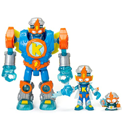 SUPERTHINGS RIVALS OF KABOOM Superbot Power – Robot articulado con Accesorios de Combate, 1 Kazoom Kid y 1 SuperThing exclusivos. en oferta