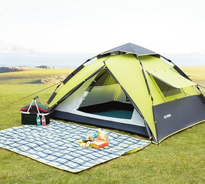 Juego de 4 person de camping impermeables de 3 a 4 estaciones.