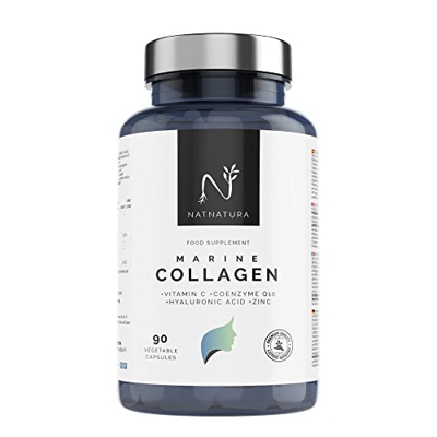 Colágeno Marino Hidrolizado + Ácido Hialurónico + Coenzima Q10 + Vitamina C + Zinc. Ilumina tu piel, protege tus articulaciones y aumenta tu energía. 