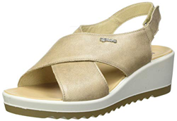 Igi&Co DCY 71630, Sandalias con cuña Mujer, Beige, 37 EU en oferta