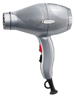 Gamma Piu ETC Light - Secador de pelo, color plata