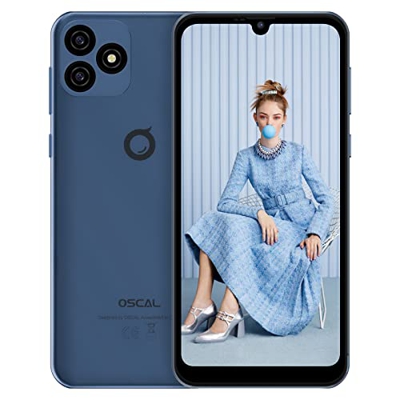 Teléfono Móvil Libres Barato, OSCAL C20 Pro Android 11 Smartphone 4g, 6,088" HD+ Procesador de Otca-Core 32GB ROM 128GB Ampliable MicroSD, Cámara 8MP,