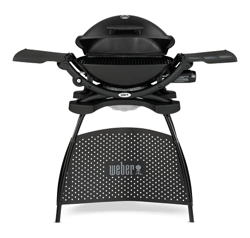 Weber Q2200 with stand Parrilla Gas natural Negro - Barbacoa (Parrilla, Gas natural, 1806 cm², Negro, Ovalado, Acero inoxidable) características