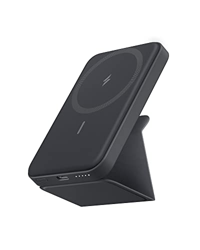 Anker 622 Cargador Portátil Magnético Inalámbrico (MagGo), Batería Externa inalámbrico Plegable de 5000 mAh y USB C para iPhone 13/12 (Gris interestel precio