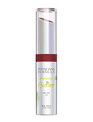 Physicians Formula - Murumuru Butter Lip Cream SPF 15 - Barra de Labios Permanente y Cremosa SPF 15, Aporta Volumen, Nutre y Protege - Con Manteca de 