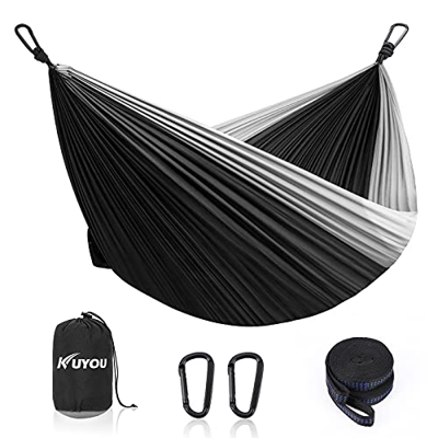 Hamaca para exteriores ultraligera con cubierta de cuerda, capacidad de carga de 300 kg (300 x 200 cm), transpirable, de secado rápido, para exteriore