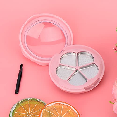 Paleta de Lápiz Labial Vacía, Herramienta de Maquillaje Profesional Lapiz Profesional DIY, para Mujer(Tubo de lápiz labial Pink Rouge Box)