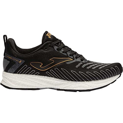 Joma Serie Storm Viper Lady, Zapatillas de Atletismo Mujer, Negro-Oro, 39 EU